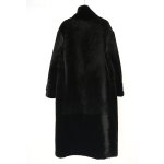 画像4: Women's Merino Lamb Fur French Long　ラムウールロングコート (4)