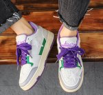 画像7: Men's Star Emblem Leather Lace-Up Sneakers　 ユニセックス男女兼用 レザースターエンブレムレースアップスニーカー (7)