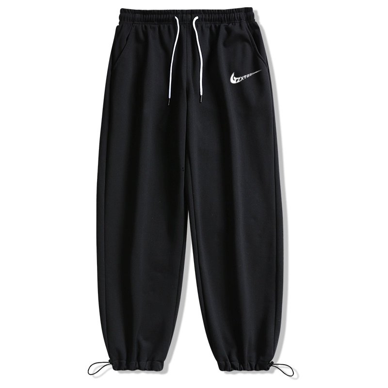 画像2: 24 Broken swoosh Parody Sweat Pants  NK ブロークン スウォッシュ スウェット パンツ  男女兼用 ユニセックス ジョガーパンツ  (2)