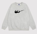 画像3: Panda and Swoosh Print Sweatshirt  ユニセックス 男女兼用 パンダ＆スウォッシュ プリントスウェットシャツ   トレーナー  (3)
