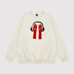 画像4: Hand Eye Print Print Sweatshirt  ユニセックス 男女兼用 ハンド＆アイ プリントスウェットシャツ   トレーナー  (4)