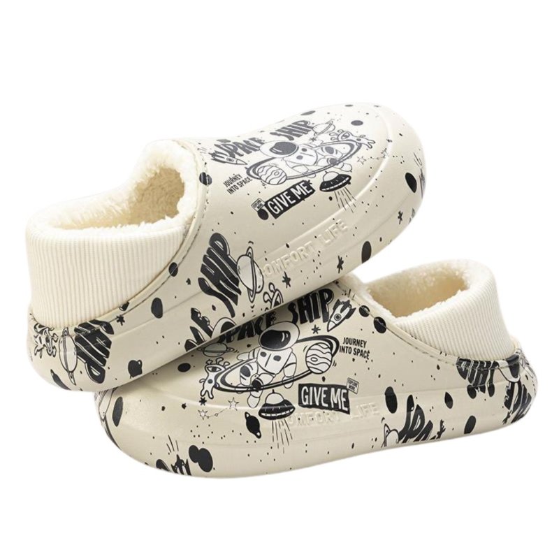 画像3: Men's Sesame Street x kaws Eco fur slip on shoes ユニセックス 男女兼用 セサミストリート×カウズ  ボア付き スリッポン シューズ (3)
