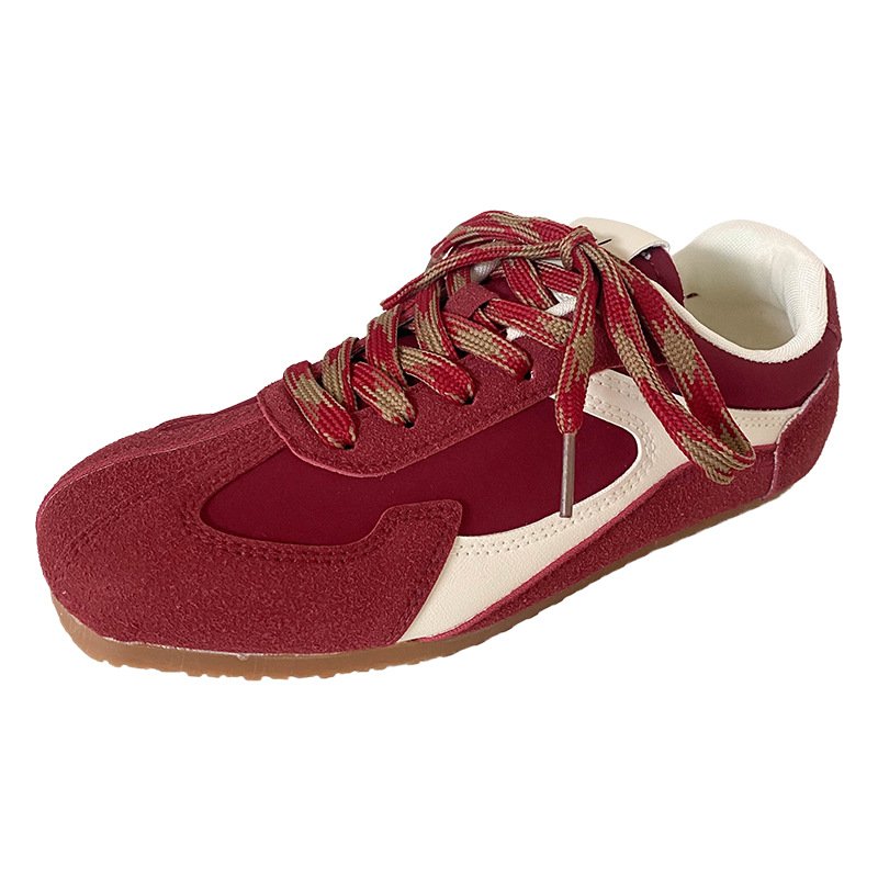 画像3: Retro Soft Sole Forest Lace Up Sneaker Shoes　レトロソフトソールフォレストレースアップ レザースニーカー　シューズ　スニーカー (3)