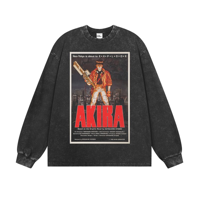 画像4: SALE セール Unisex Vintage Design AKIRA Long Sleeve T-shirt  男女兼用 ユニセックス ヴィンテージ デザイン アキラ 長袖Tシャツ 2 (4)