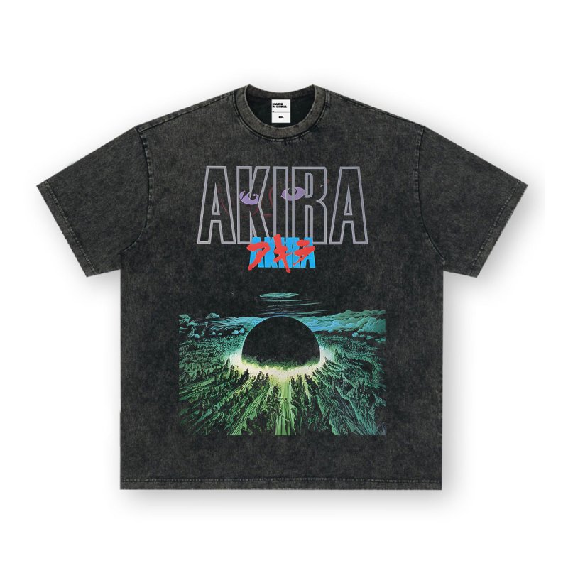画像4: Unisex Vintage Design AKIRA T-shirt  男女兼用 ユニセックス ヴィンテージ デザイン アキラ Tシャツ  (4)