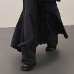 画像5: BLUE & BLACK DENIM 5CM HEEL LEATHER JEANS TUBE BOOTS  デニム ジーンズ  リアルレザー フォールデッド チューブ ブーツ 切り替え アンクル ブーツ (5)