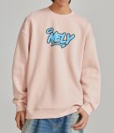 画像7: NELY Puppy & Alphabet Logo Round Neck Sweatshirt　 ユニセックス 男女兼用 パピー＆アルファベットロゴ プリント スウェットシャツ トレーナー  (7)