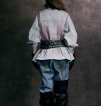 画像6: Washed graffiti print denim G-jacket jacket blouson ユニセックス 男女兼用ウォッシュデニムグラフィティプリントジャケットGジャン ブルゾン (6)