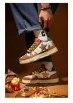 画像5: Star Emblem Leather Lace-Up Sneakers　 ユニセックス男女兼用 レザースターエンブレムレザーレースアップスニーカー (5)