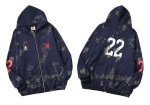 画像4: Zip-up camouflage hoodie　 男女兼用 ユニセックスジップアップカモフラージュ迷彩 フーディパーカー (4)