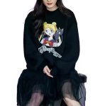 画像3: Sailor Moon print long sleeve sweatshirt   セーラームーンプリント長袖スウェットシャツトレーナー (3)