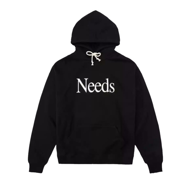 画像3: Unisex NEEDS logo hoodie 男女兼用 ユニセックス NEEDSロゴ 長袖 パーカーフーディ (3)