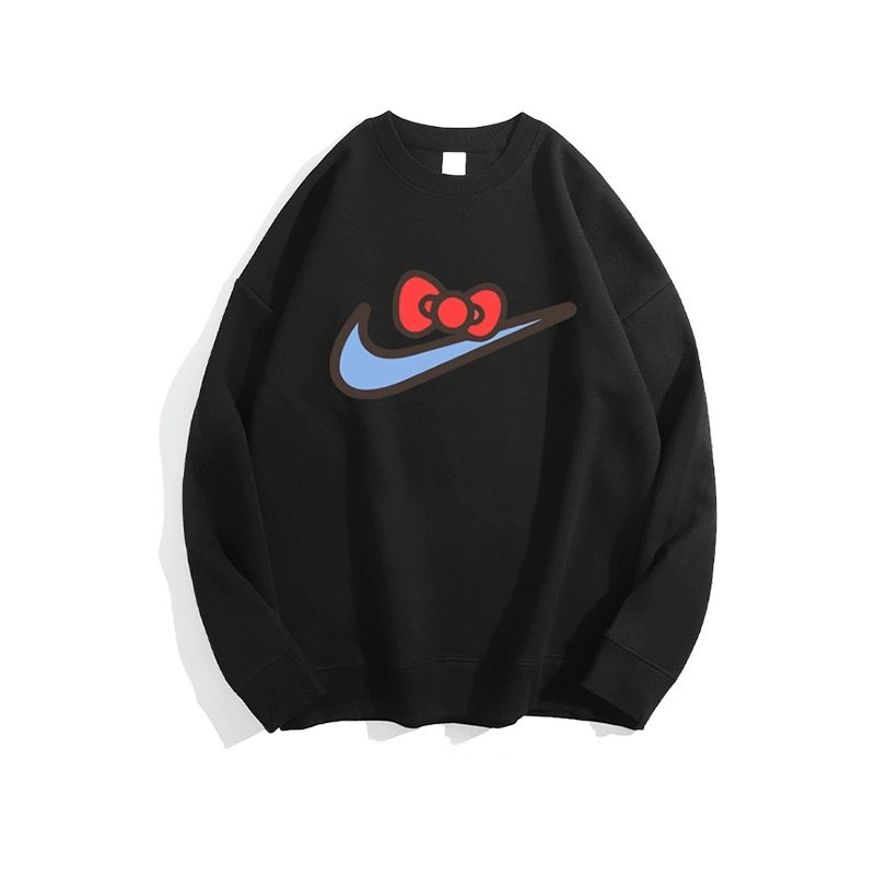 画像2: JUST DO IT LATER x Bow Sweat Swoosh Sweat Shirts ユニセックス男女兼用 NASA × JUST DO IT LATER × リボン スウォッシュ スウェット トレーナー (2)