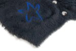 画像4: Star embroidery V neck mohair cardigan star　ユニセックス男女兼用 スター刺繍Vネックモヘアカーディガンセーター (4)