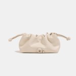 画像6: Soft Leather Drawstring Bucket Tote Shoulder Crossbody Bag　ソフトレザー巾着バケットトートショルダークロスボディバッグバッグ (6)