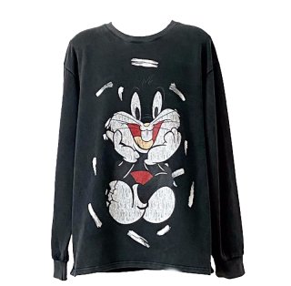 Bugs Bunny print vintage long sleeve swGoofy print long