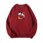 画像11: Unisex Jigsaw Mickey Mouse Print Sweatshirt　ユニセックス男女兼用ジグソーミッキー ミッキーマウスプリントスウェットトレーナー (11)