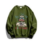 画像5: Unisex Graffiti Donald Duck Sweatshirt Sweat trainer   ユニセックス男女兼用ドナルドダックグラフィックプリントスウェットプルオーバートレーナー (5)