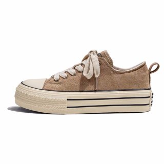   ロゴ レースアップ スニーカー ユニセックス♪ men's men and women Graphic letter logo paint lace-up