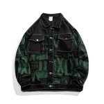 画像2: Retro Graffiti Black G-Jean Jacket blouson ユニセックス 男女兼用 レトログラフィティブラックGジャン ジャケットブルゾン (2)