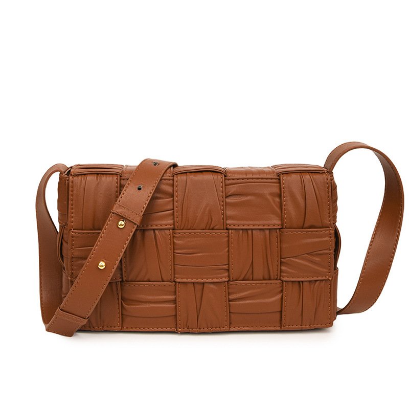 画像3: New Intreccio Plisse Cassette Crossbody Bag shoulder bag イントレチャート 編み込み カセット クロスバッグ ショルダーポシェット (3)