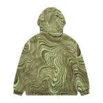 画像10: Wool marble color reversible zip-up hoodie jacket fleece　 男女兼用ユニセックス羊毛マーブルカラーリバーシブルジップアップフーディジャケット フリースジャケット コート (10)