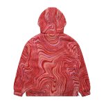 画像6: Wool marble color reversible zip-up hoodie jacket fleece　 男女兼用ユニセックス羊毛マーブルカラーリバーシブルジップアップフーディジャケット フリースジャケット コート (6)