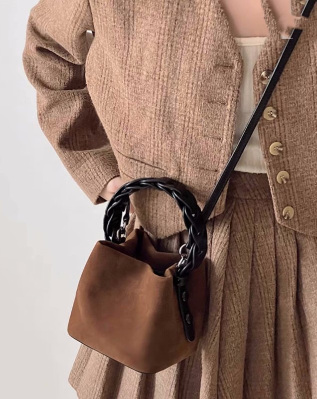 画像9: Portable Bucket Shoulder Crossbody Mini Bag  ポータブルバケットショルダークロスボディミニバッグ (9)