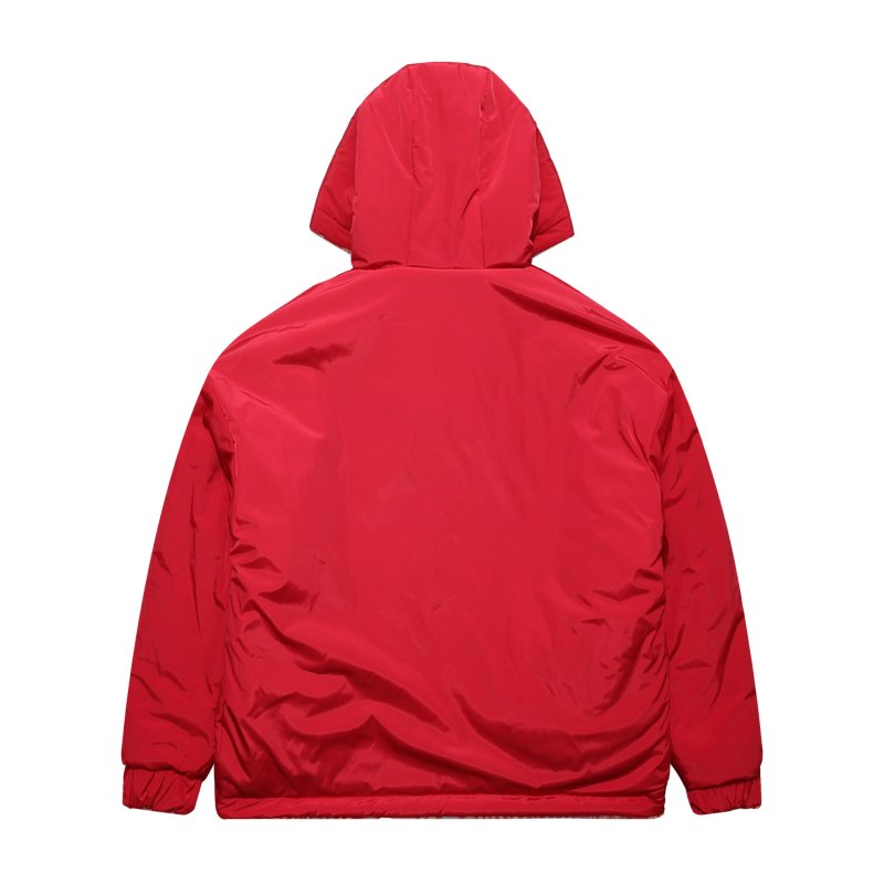 画像8: Wool marble color reversible zip-up hoodie jacket fleece　 男女兼用ユニセックス羊毛マーブルカラーリバーシブルジップアップフーディジャケット フリースジャケット コート (8)