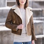 画像10: SALE セール Shearling Biker Jacket Sheepskin Shearling Jacket Riders Coat ムートンバイカージャケット シープスキン ムートンジャケット ライダース コート (10)