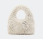 画像6: Fur One Shoulder Tote Bag　ワンショルダーモコモコファートートバッグ (6)