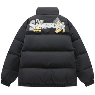 Turtleneck style down jacket coat ユニセックス 男女兼用