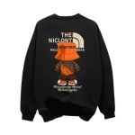 画像1: Unisex THE NICLONT x Bear Print round neck sweatshirt  Pullover  男女兼用 ラウンドネックTHE NICLONT×ベアプリントプリント スウェット トレーナー プルオーバー (1)