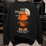 画像2: Unisex THE NICLONT x Bear Print round neck sweatshirt  Pullover  男女兼用 ラウンドネックTHE NICLONT×ベアプリントプリント スウェット トレーナー プルオーバー (2)