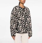画像5: Polar fleece reversible round neck wool jacket　ポーラーフリースリバーシブルラウンドネックウールスジャケットコート (5)