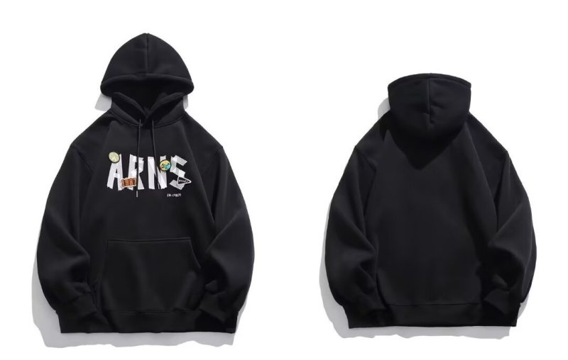 画像3: American graphic print hoodie　ユニセックス男女兼用 アメリカングラフィックプリント フーディパーカースウェットシャツ ジャケット (3)