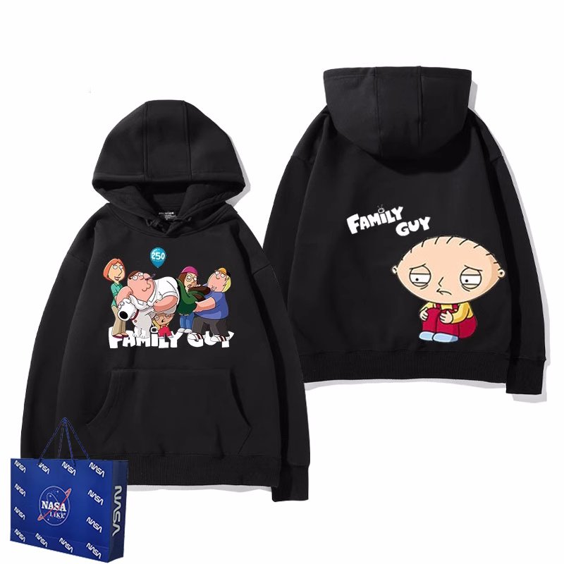 画像3: Unisex Family Guy Brian Griffin Hoodie　ユニセックス男女兼用 ファミリーガイブライアン・グリフィンフーディー (3)