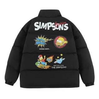 【一部予約販売中】 letter pattern family Simpson present jackets down print ジャケット・アウター