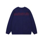 画像4: Unisex Puppy and letter jacquard cardigan sweater　ユニセックス男女兼用 パピー子犬＆レター文字カーディガンセーターセーターニット (4)