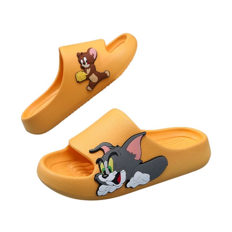 画像3: Tom & Jerry slippers flip flops  soft bottom sandals slippers プラットフォーム トム & ジェリー トムとジェリーフリップフロップサンダルシャワーサンダル ビーチサンダルユニセックス男女兼用 (3)