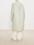 画像9: Lightweight quilted down long coat　キルティングライトウェイトロングコート ジャケット (9)