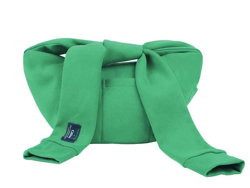 画像2: Dumpling-shaped sweatshirt sleeve shoulder crossbody shoulder bag　ダァンプリィンスエット袖ショルダークロスボディトートバッグ (2)