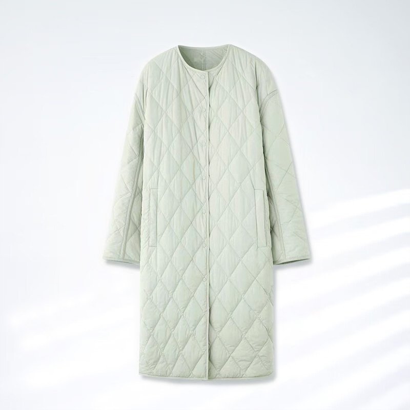 画像12: Lightweight quilted down long coat　キルティングライトウェイトロングコート ジャケット (12)