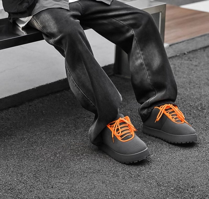 画像9: Rhubarb Big Head Lace-up Sneakers shoes  ユニセックス男女兼用  厚底プラットフォームルバーブビッグヘッドレースアップスニーカー  (9)