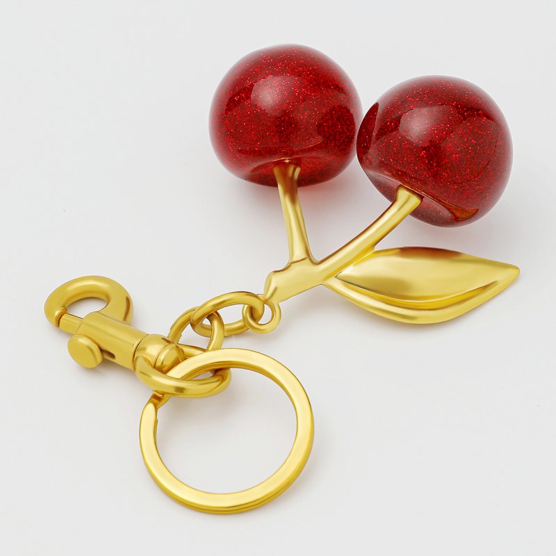 画像4: Cherry Bag Charm keychain チェリーバックチャーム キーフォルダーファッションチャーム (4)