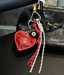 画像6: Bag Charm Keychain Toy Heart Carabiner　ハートチャーム キーフォルダーバックファッションチャーム (6)