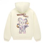 画像1: Unisex Violence Bear kaws Hoodie　男女兼用  バイオレンスベアカウズフーディーパーカー (1)