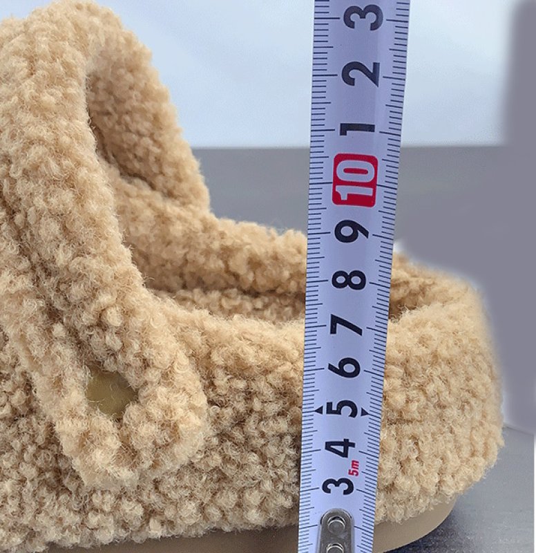 画像5: Fur thick sole double wear Baotou half slippers　ユニセックスファーFur thick sole double wear Baotou half slippers　ユニセックスファー厚底ダブルウェア サンダル スリッパ (5)