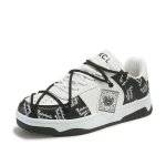 画像1: Sesame Street leather lace-up sneakers shoes 男女兼用 ユニセックスセサミストリー トレザーレースアップスニーカー (1)
