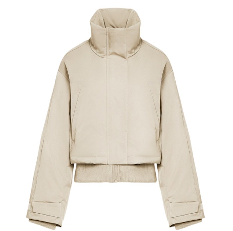 画像2: Two-piece stand-up collar down jacket Coat　ツーピーススタンドカラーダウンジャケット コート (2)